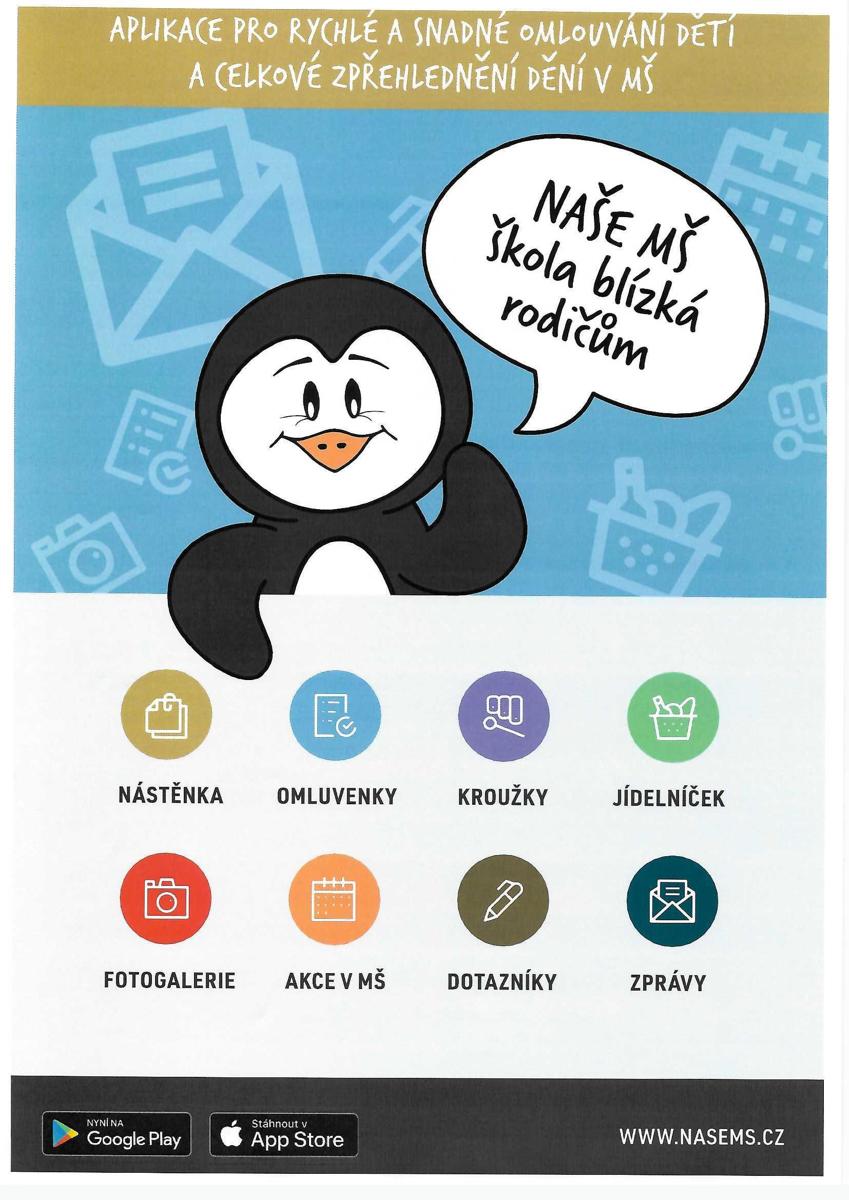 ELEKTRONICKÝ PŘEDZÁPIS POPRVNÉ V NAŠÍ MŠ