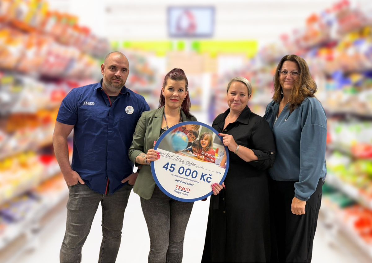 Byli jsme úspěšní v dotačním programu společnosti FN Tesco a NROS